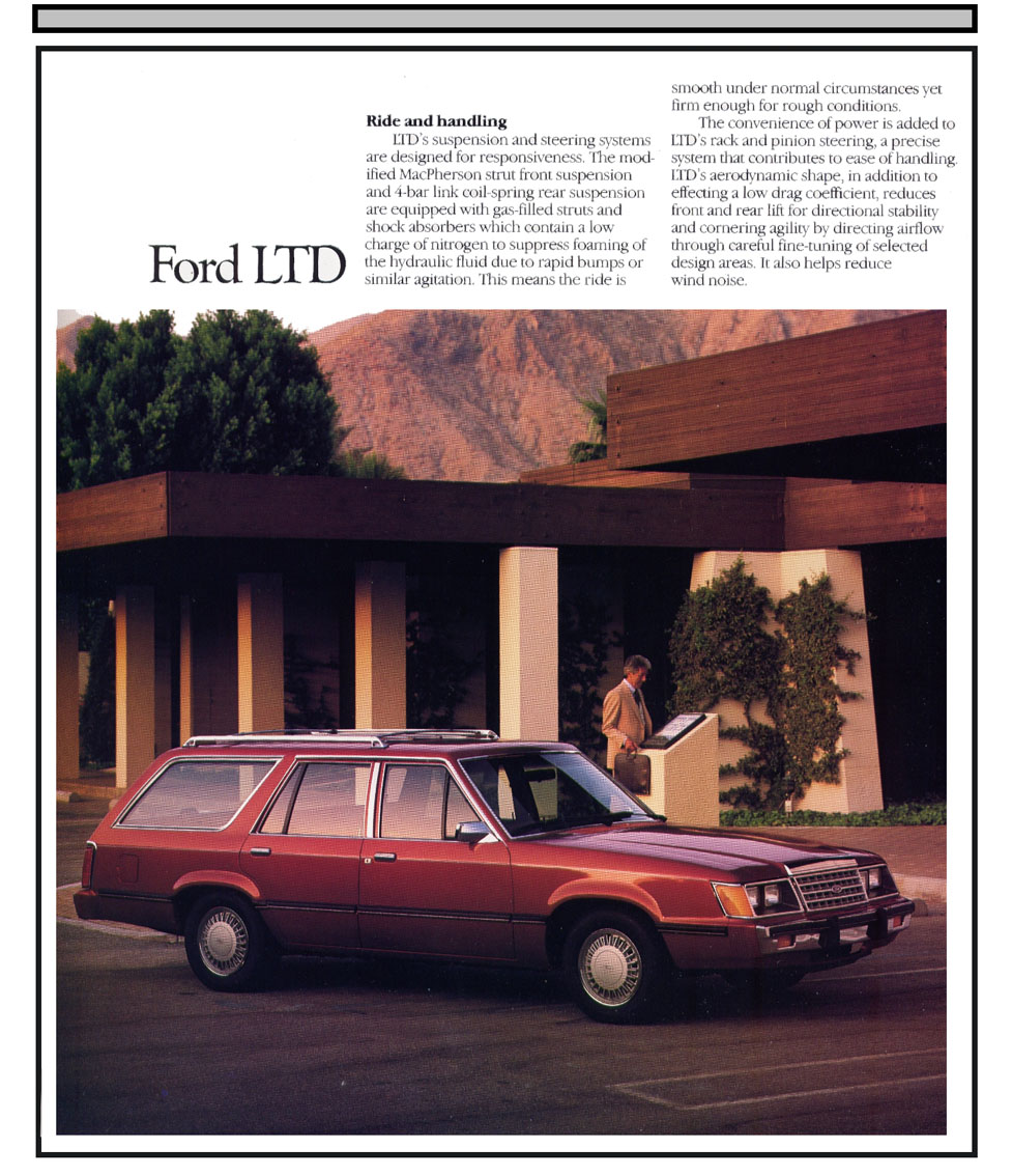 1985 Ford Wagons Brochure Page 11
